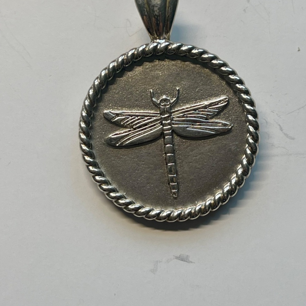 Lucas Robert Smoky Quartz Necklace with Dragonfly Enhancer - Picture 7 of 10